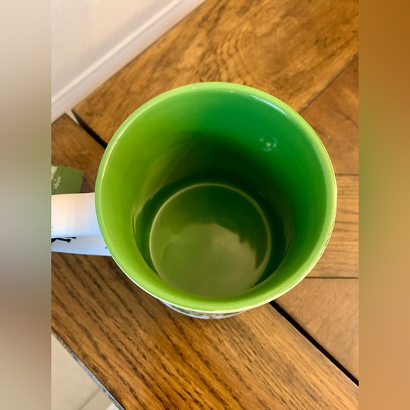 NEW Green Shamrock Hand Painted 18oz Mug St. Patrick’s Day Irish Coffee Tea Cup - Picture 4 of 15